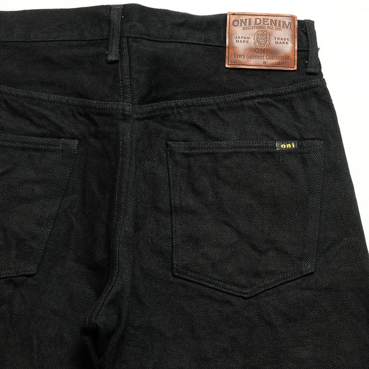ONI DENIM - Wide Straight - 20oz ONI Secret Black Denim - ONI-200ZRBK