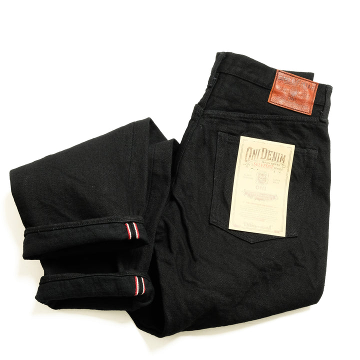 ONI DENIM - Wide Straight - 20oz ONI Secret Black Denim - ONI-200ZRBK