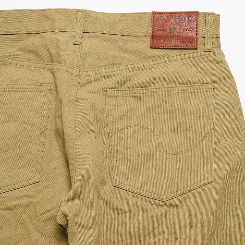 ONI DENIM - Regular Rise Neat Straight - British Drill - ONI-206BRD