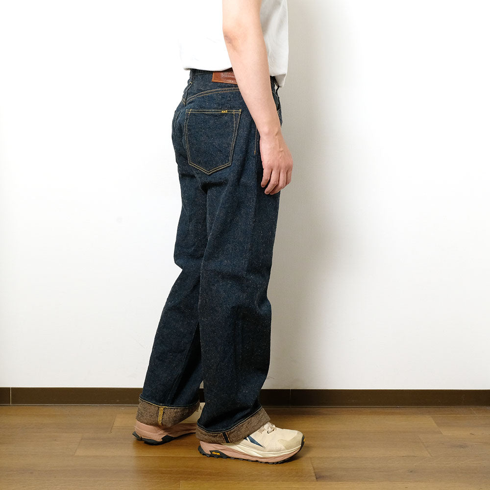 ONI DENIM - Super Wide Straight - 15oz Crushed Concrete Denim - KABUKI SELVEDGE - ONI-222CCD-MOC