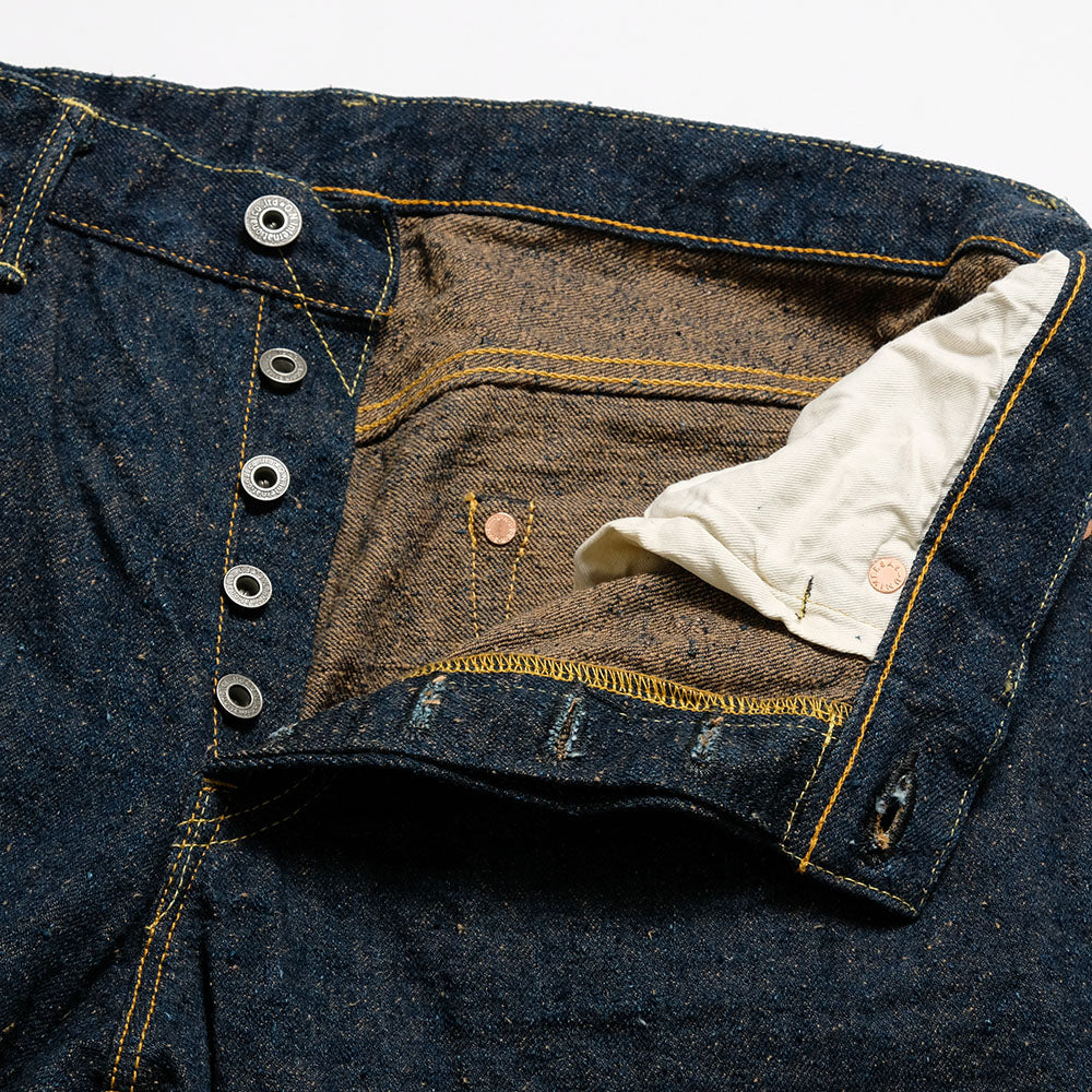 ONI DENIM - Super Wide Straight - 15oz Crushed Concrete Denim - KABUKI SELVEDGE - ONI-222CCD-MOC