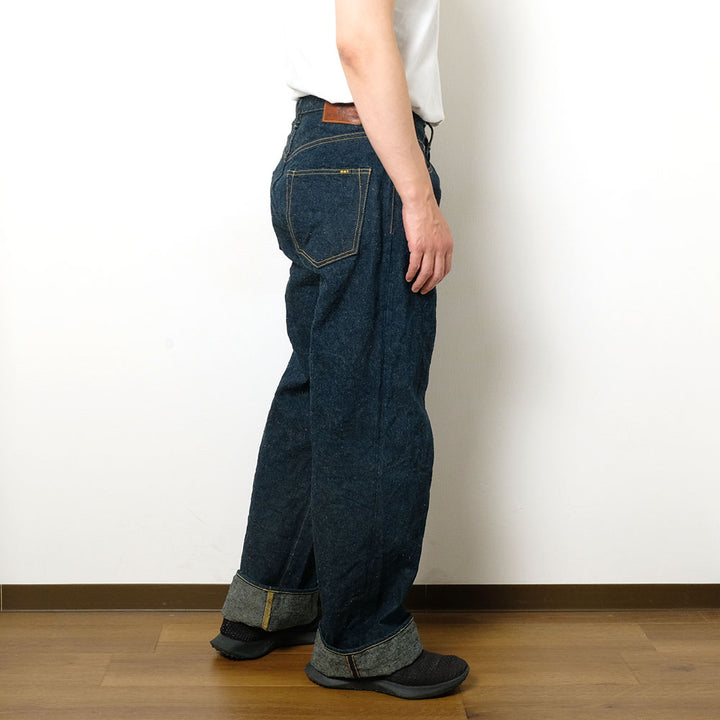 ONI DENIM - Super Wide Straight - 15oz Crushed Concrete Denim - KABUKI SELVEDGE - ONI-222CCD-OLV