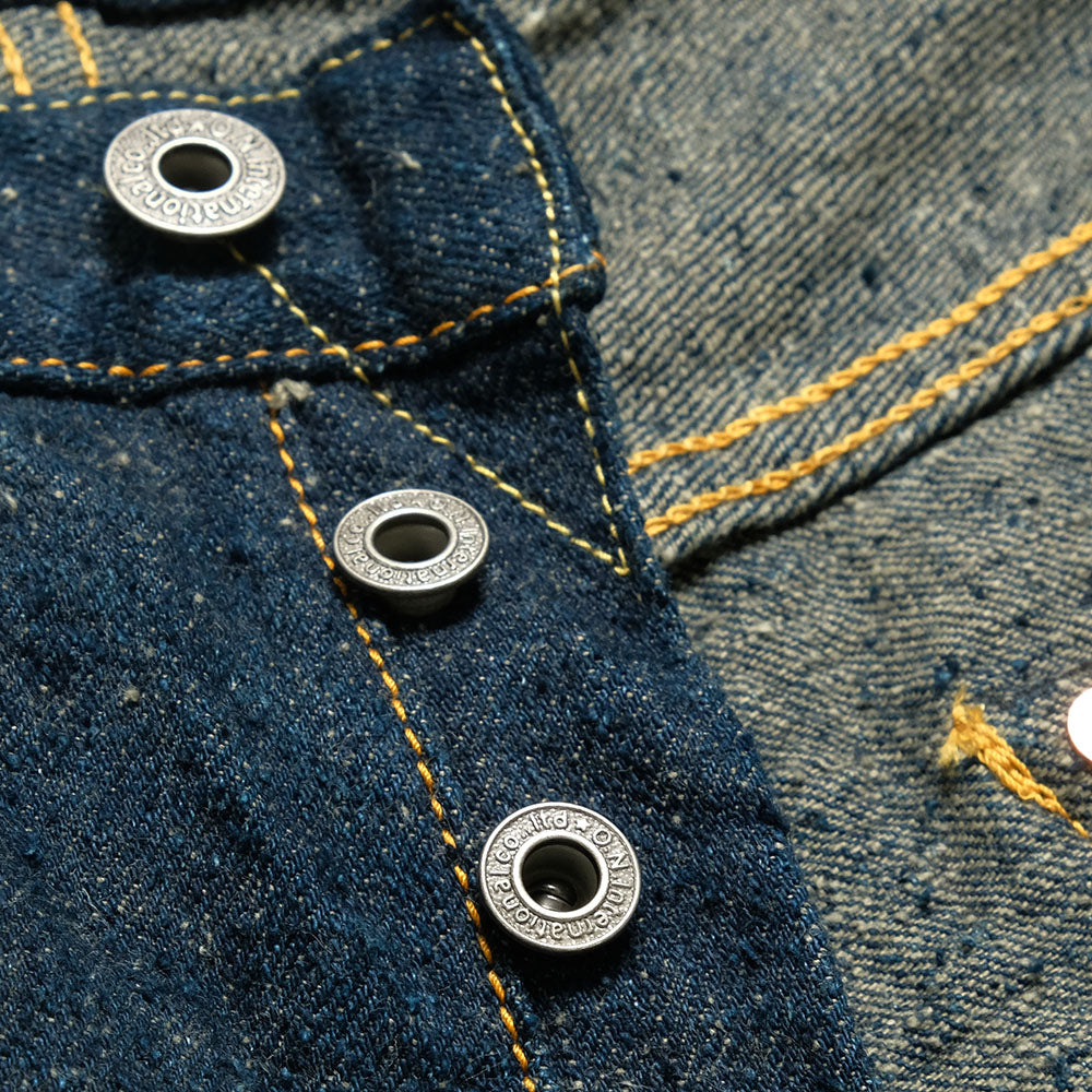 ONI DENIM - Super Wide Straight - 15oz Crushed Concrete Denim - KABUKI SELVEDGE - ONI-222CCD-OLV