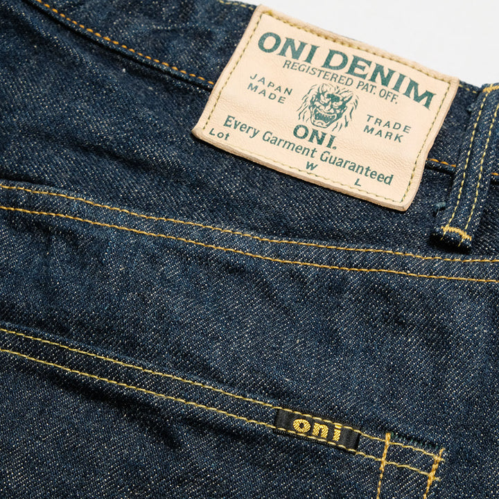 ONI DENIM - Super Wide Straight - 15oz Ishikawa-dai Denim - ONI-222ISH