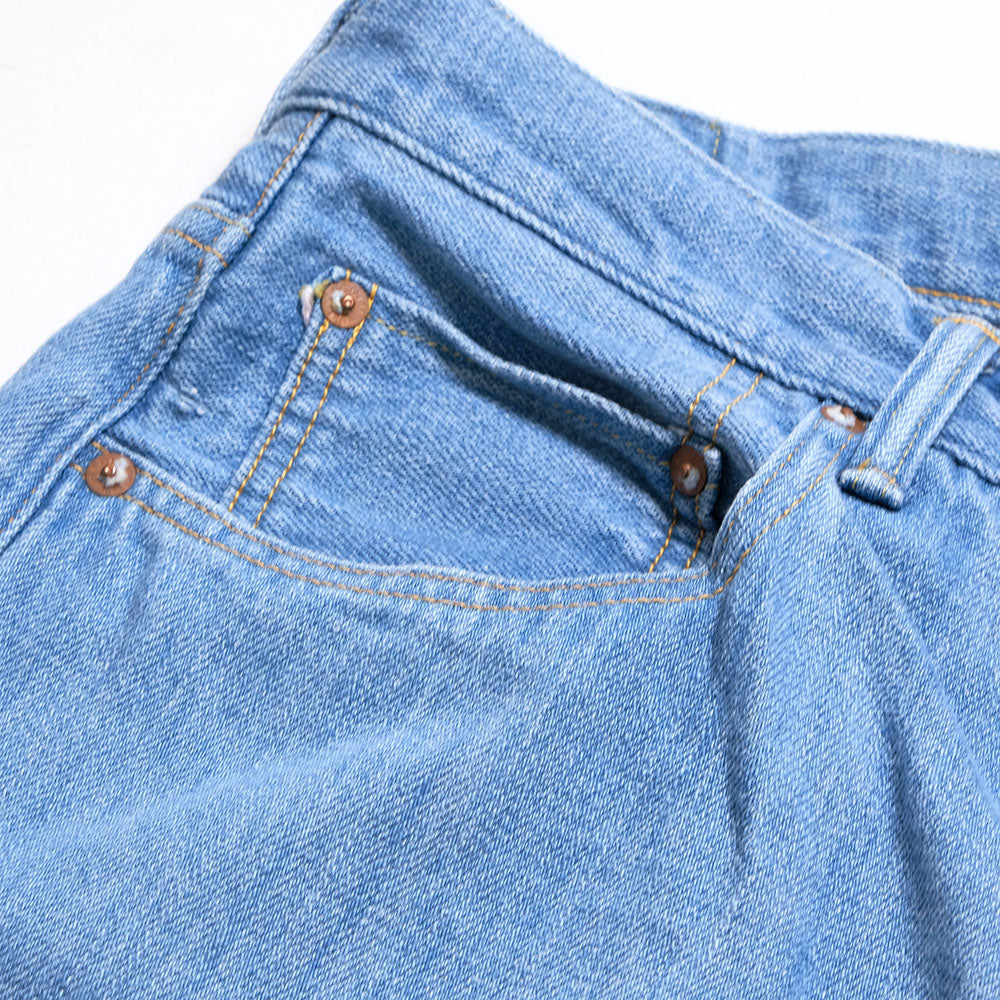 ONI DENIM - Super Wide Straight - 12oz KIRAKU Denim - Bio Bleach - ONI-222KIR-BB