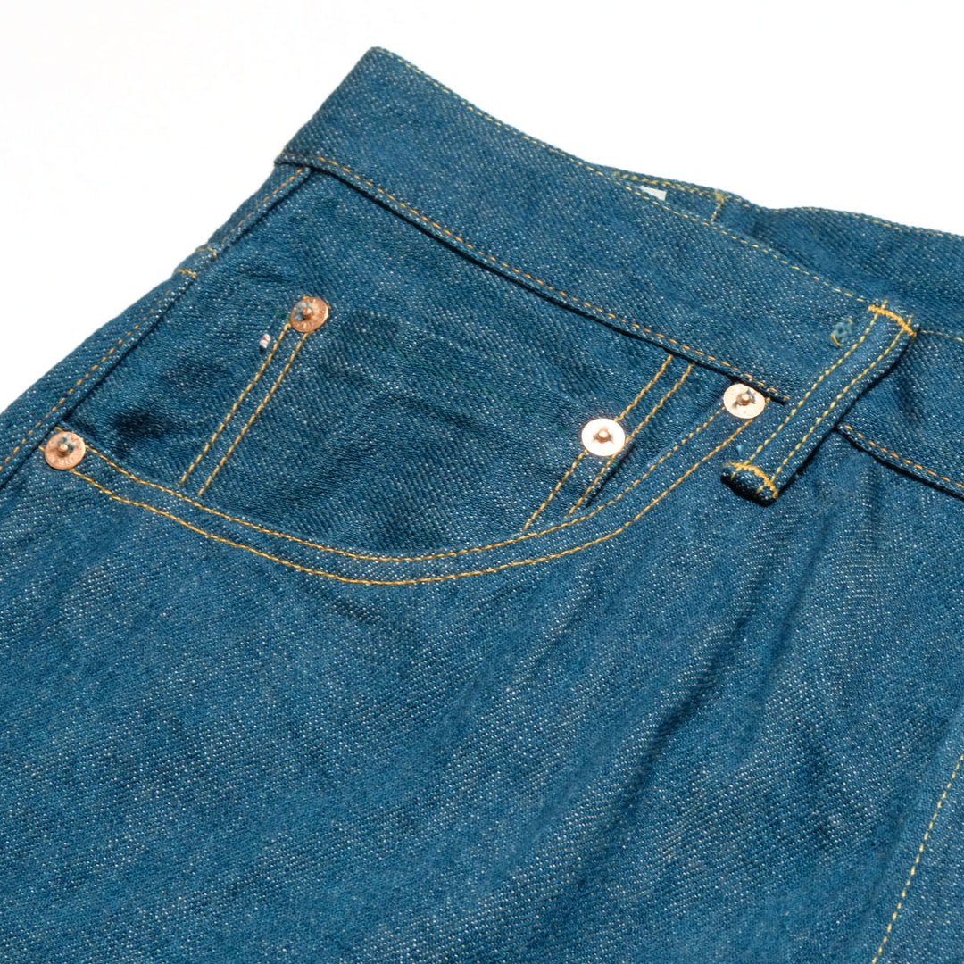 ONI DENIM - 13.7oz Old Faded Blue Denim - Super Wide Straight - ONI-222OFB