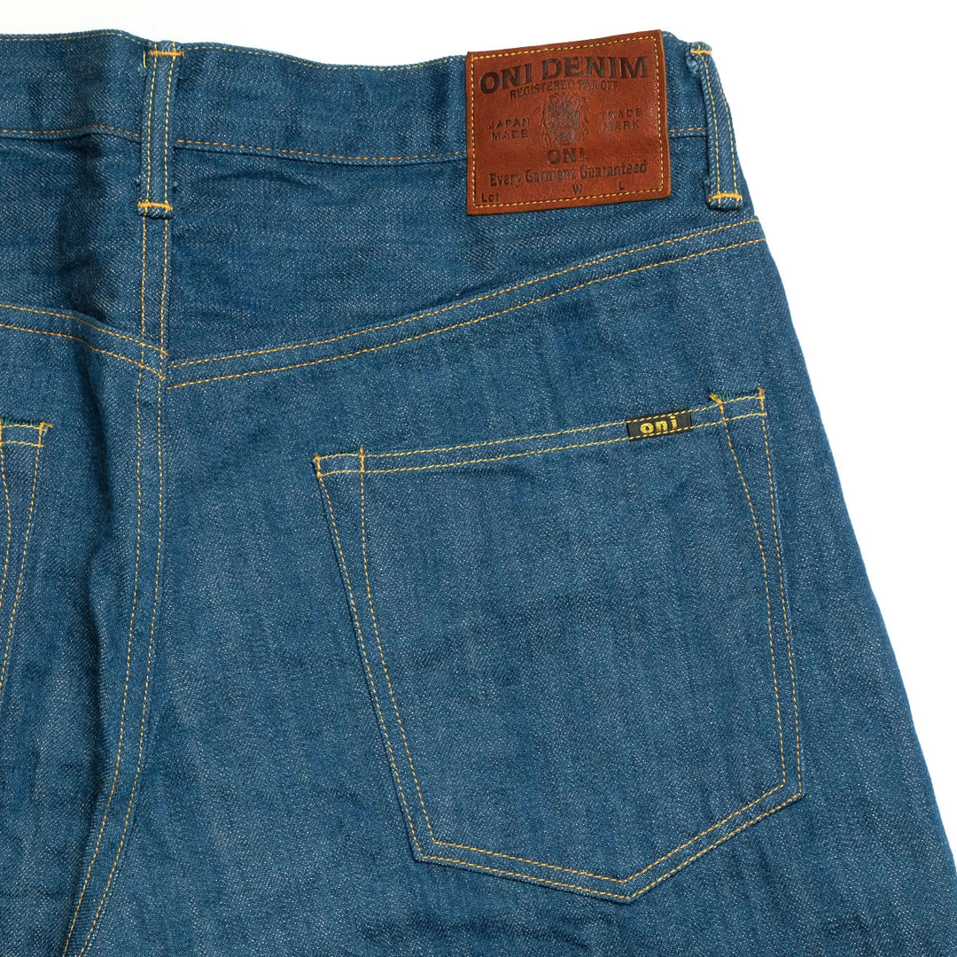 ONI DENIM - 13.7oz Old Faded Blue Denim - Super Wide Straight - ONI-222OFB