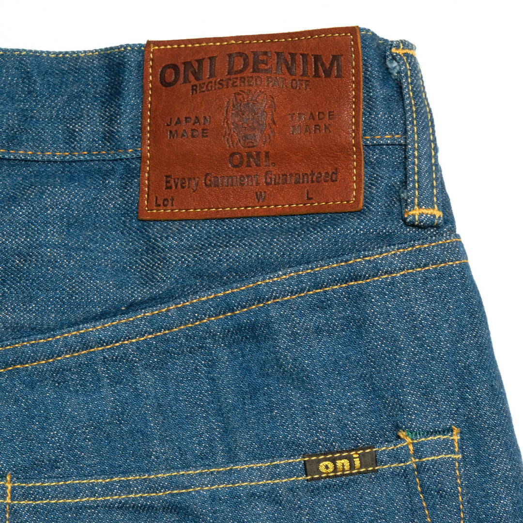 ONI DENIM - 13.7oz Old Faded Blue Denim - Super Wide Straight - ONI-222OFB