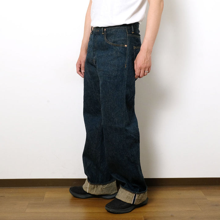 ONI DENIM - Super Wide Straight - 20oz Secret Denim - Weft beige - ONI-222ZRBEG
