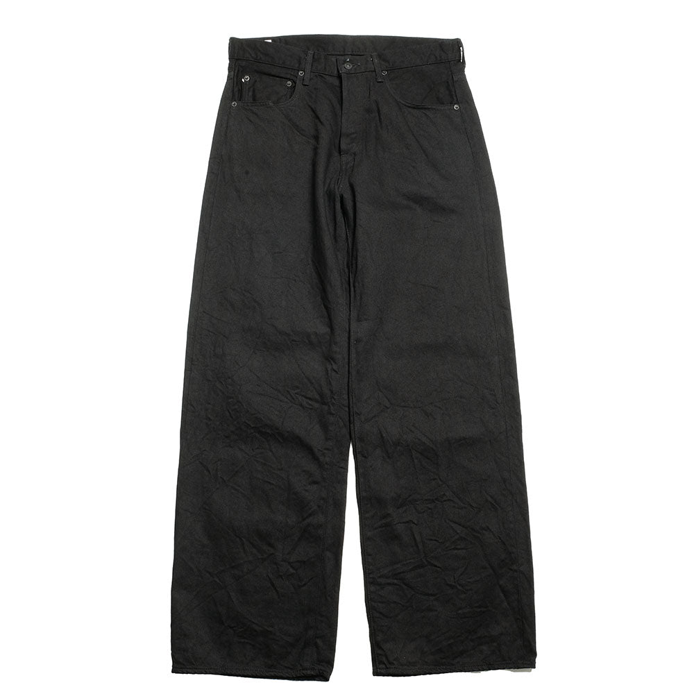 ONI DENIM - Super Wide Straight - 13oz JET BLACK DENIM - ONI-242-13