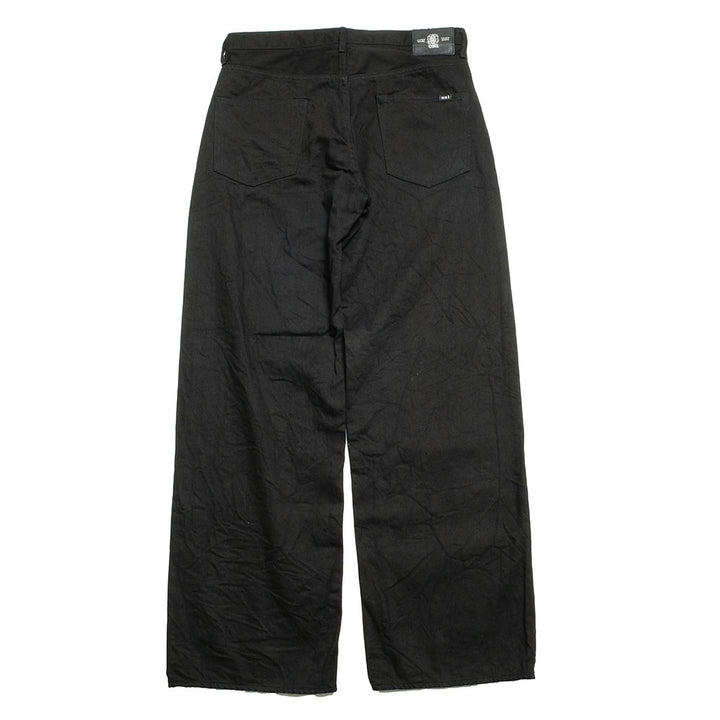 ONI DENIM - Super Wide Straight - 13oz JET BLACK DENIM - ONI-242-13