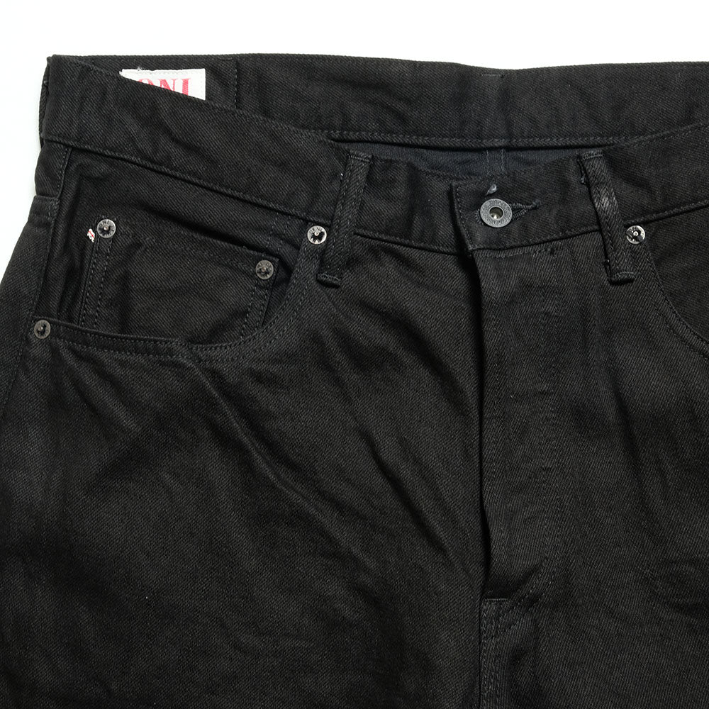ONI DENIM - Super Wide Straight - 13oz JET BLACK DENIM - ONI-242-13