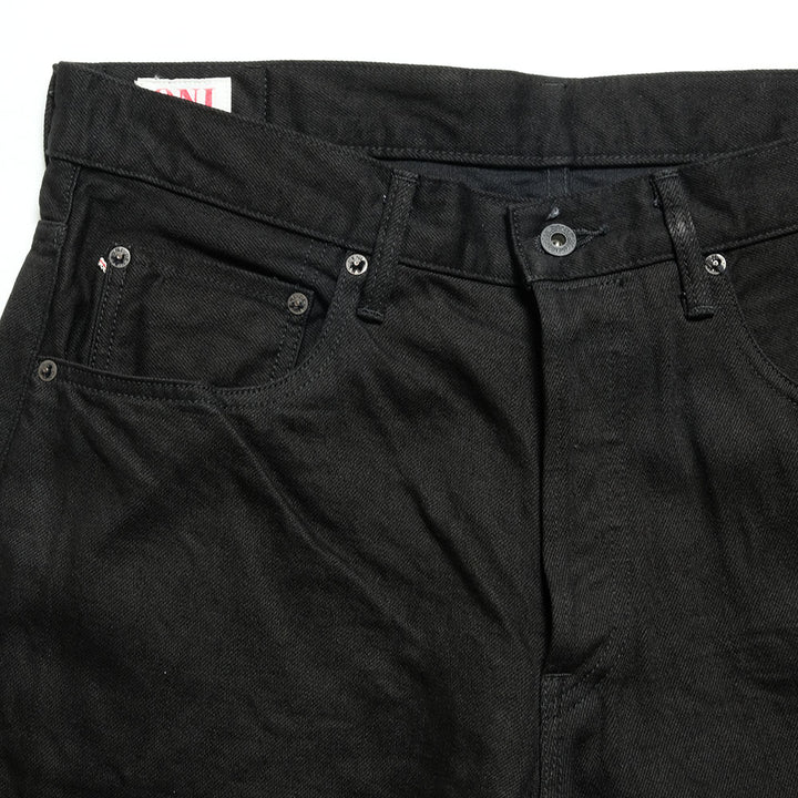 ONI DENIM - Super Wide Straight - 13oz JET BLACK DENIM - ONI-242-13
