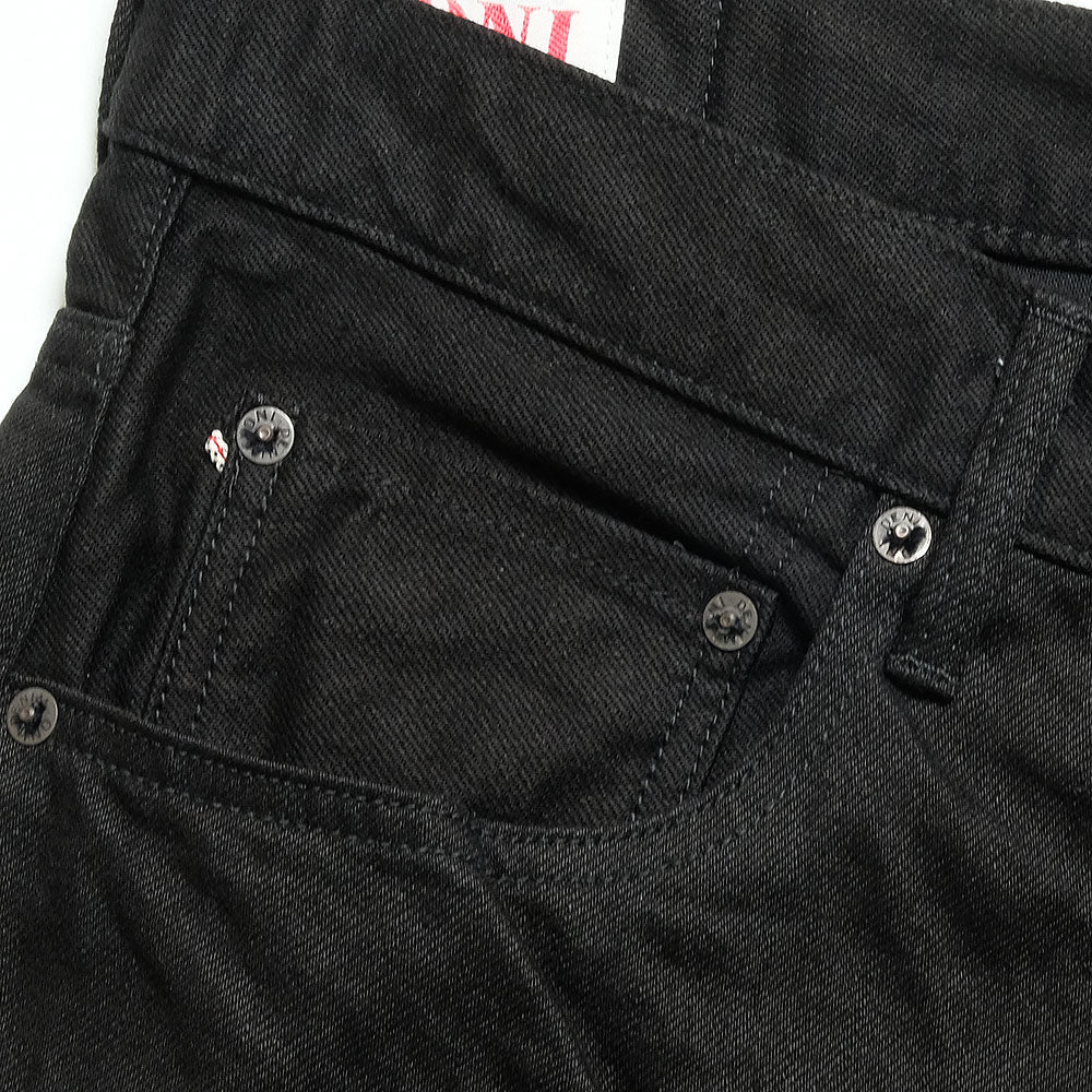 ONI DENIM - Super Wide Straight - 13oz JET BLACK DENIM - ONI-242-13