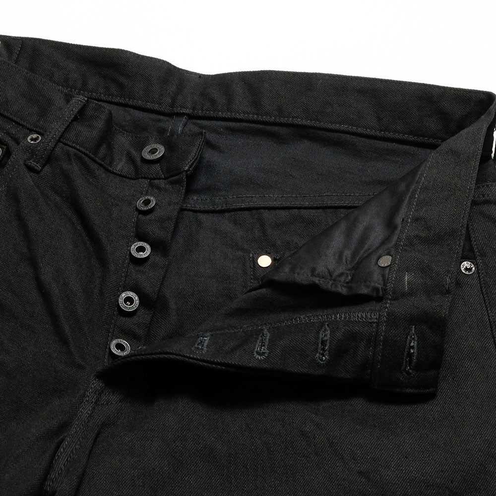 ONI DENIM - Super Wide Straight - 13oz JET BLACK DENIM - ONI-242-13