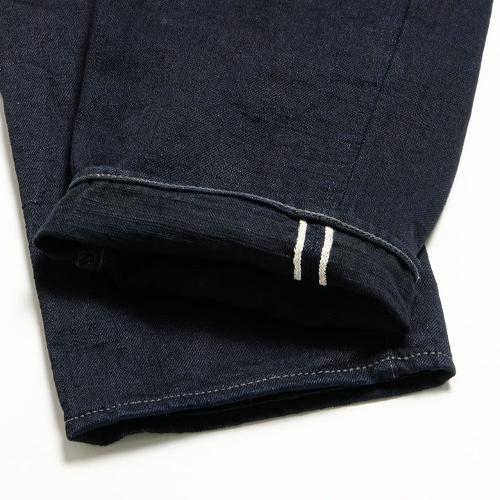 ONI DENIM - Regular Rise Neat Straight - 14oz. 14oz Indigo x Black ONI Denim - 青鬼 - ONI-246-14