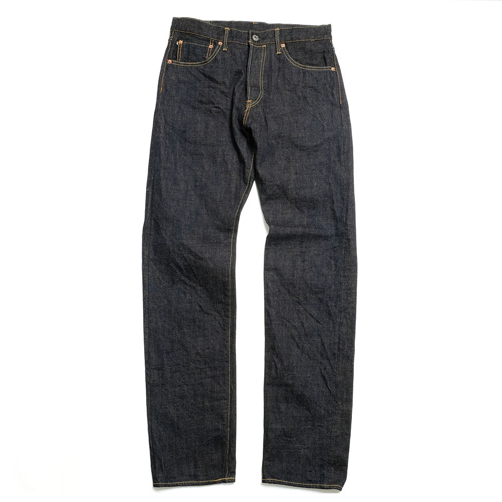 ONI DENIM - Regular Rise Neat Straight - 14oz. Indigo x Beige ONI Denim - BLUE ONI - ONI-246-14