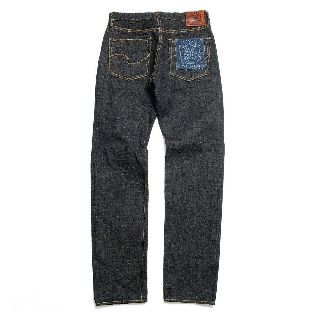 ONI DENIM - Regular Rise Neat Straight - 14oz. Indigo x Beige ONI Denim - BLUE ONI - ONI-246-14