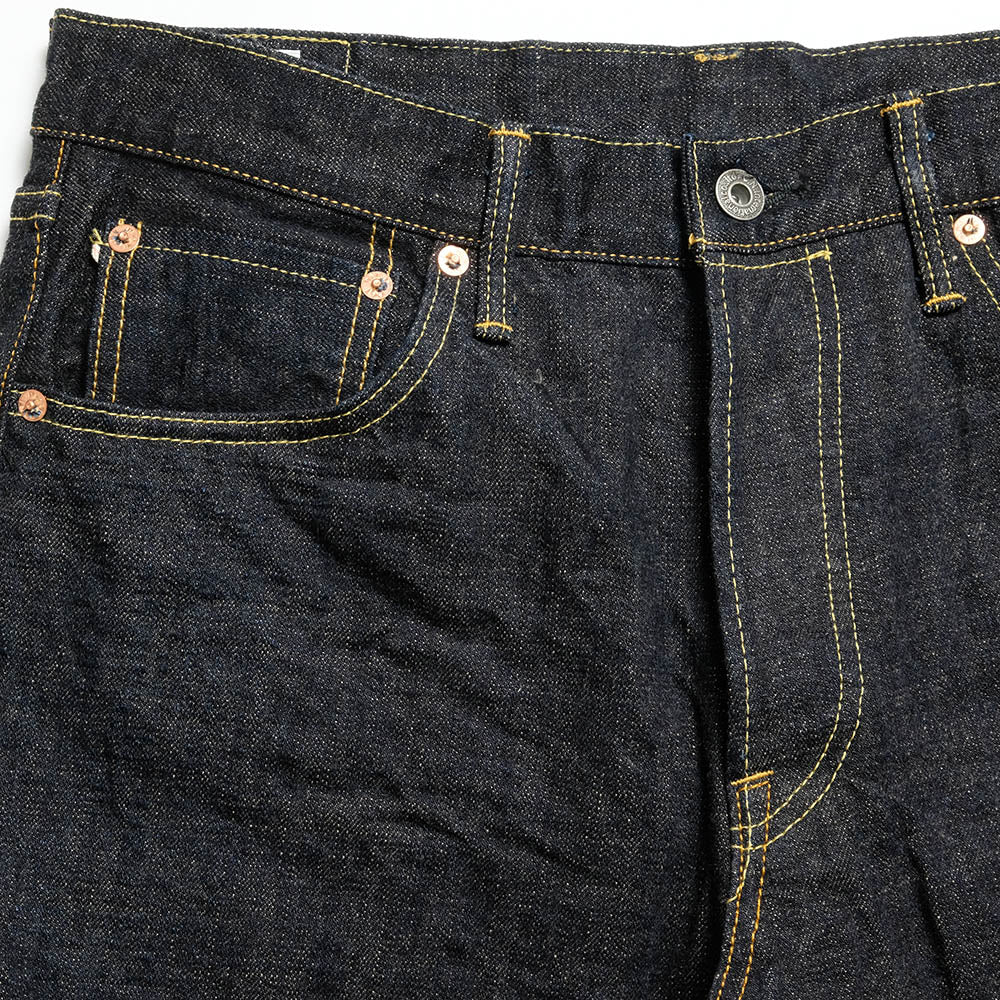 ONI DENIM - Regular Rise Neat Straight - 14oz. Indigo x Beige ONI Denim - BLUE ONI - ONI-246-14