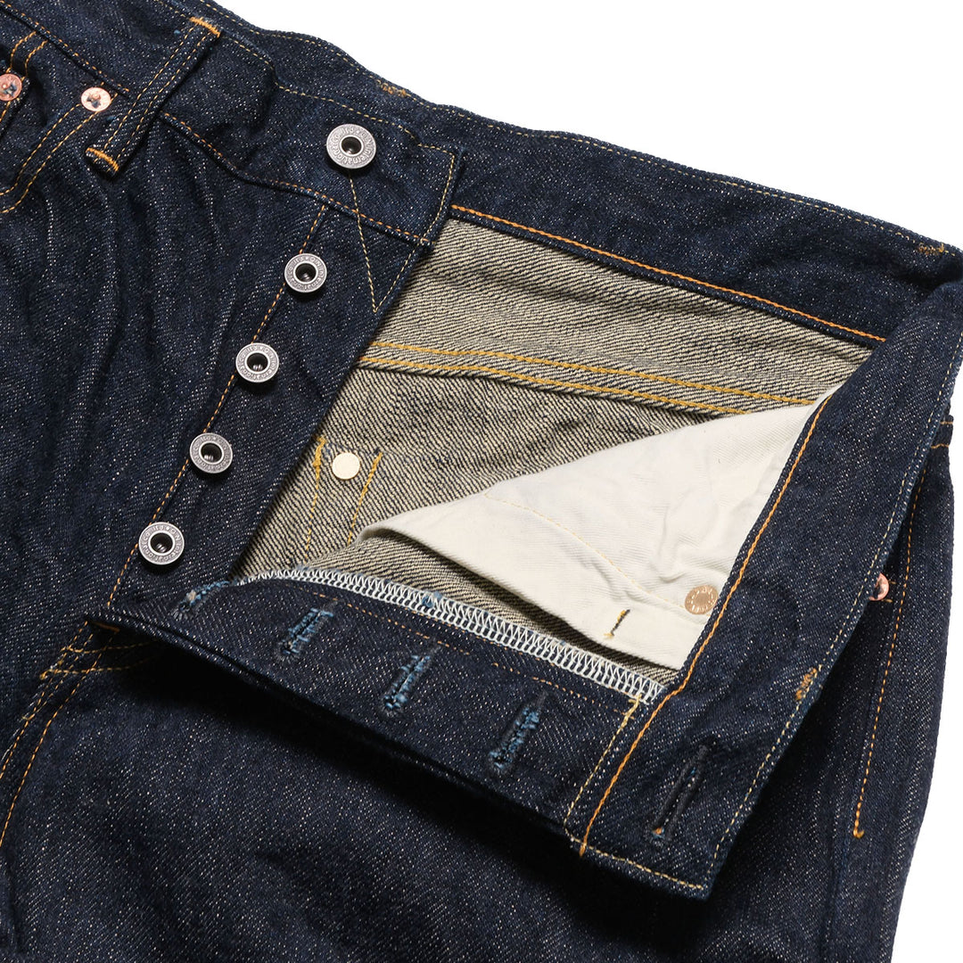 ONI DENIM - Regular Rise Neat Straight - 15oz Green Cast Denim - ONI-246GC15
