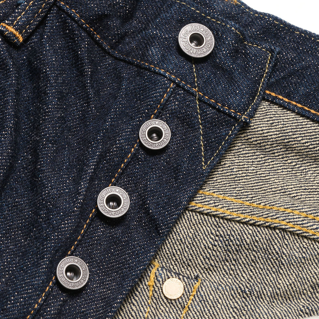 ONI DENIM - Regular Rise Neat Straight - 15oz Green Cast Denim - ONI-246GC15