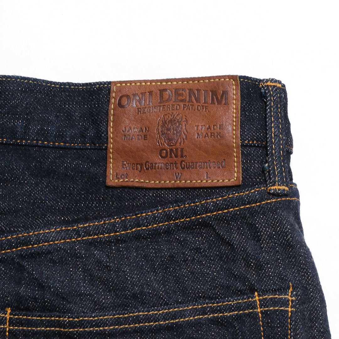 ONI DENIM - Regular Rise Neat Straight - 15oz Green Cast Denim - ONI-246GC15