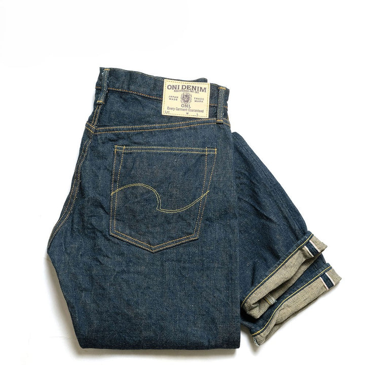 ONI DENIM - Regular Rise Neat Straight - 15oz Ishikawa-dai Denim - ONI-246ISH