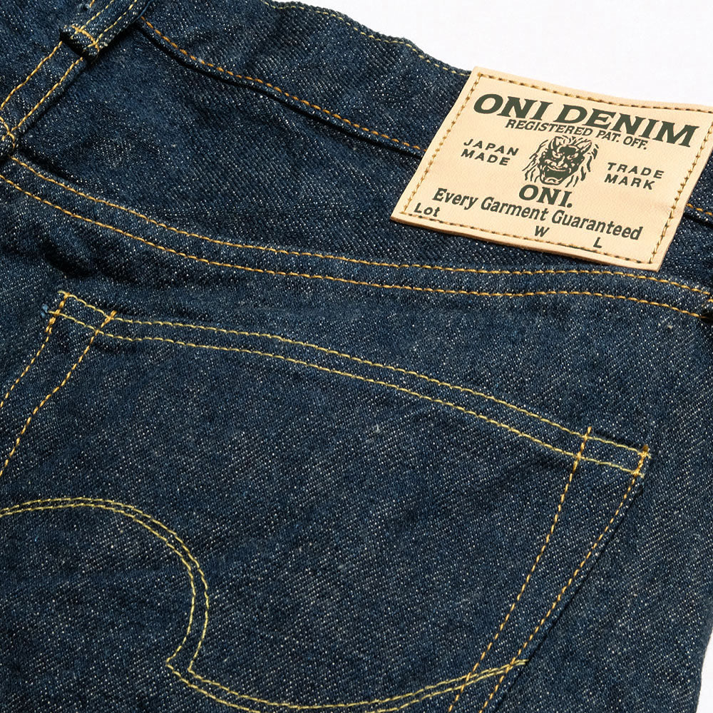 ONI DENIM - Regular Rise Neat Straight - 15oz Ishikawa-dai Denim - ONI-246ISH