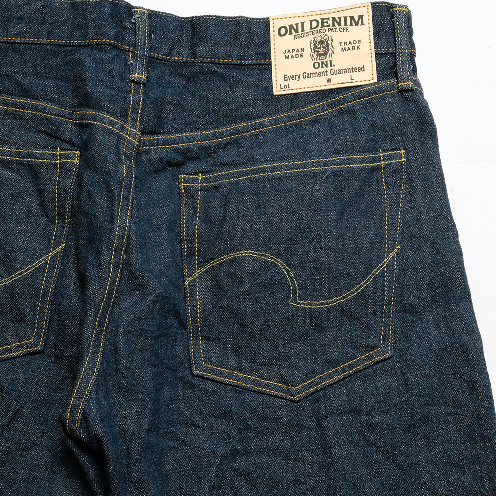 ONI DENIM - Regular Rise Neat Straight - 15oz Ishikawa-dai Denim - ONI-246ISH