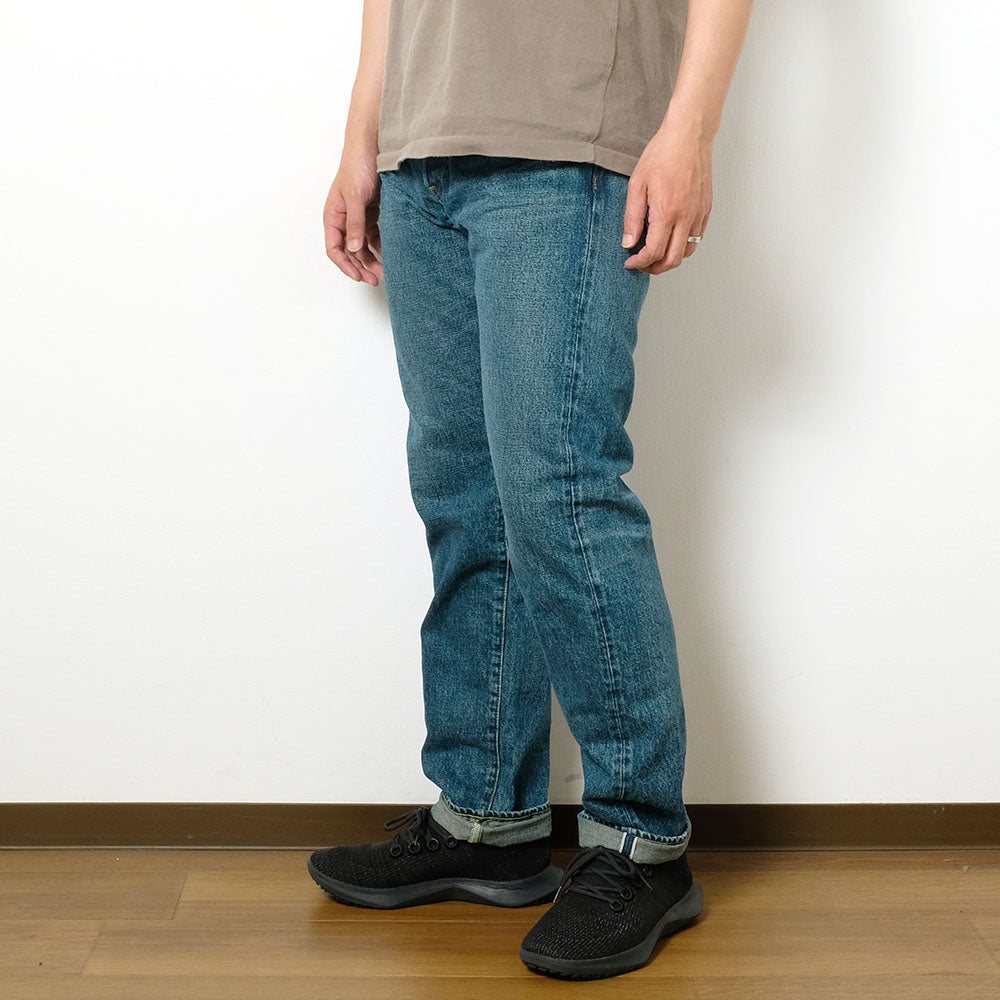 ONI DENIM - Regular Rise Neat Straight - 15oz Ishikawa-dai Denim - Used Wash - ONI-246ISH-UD