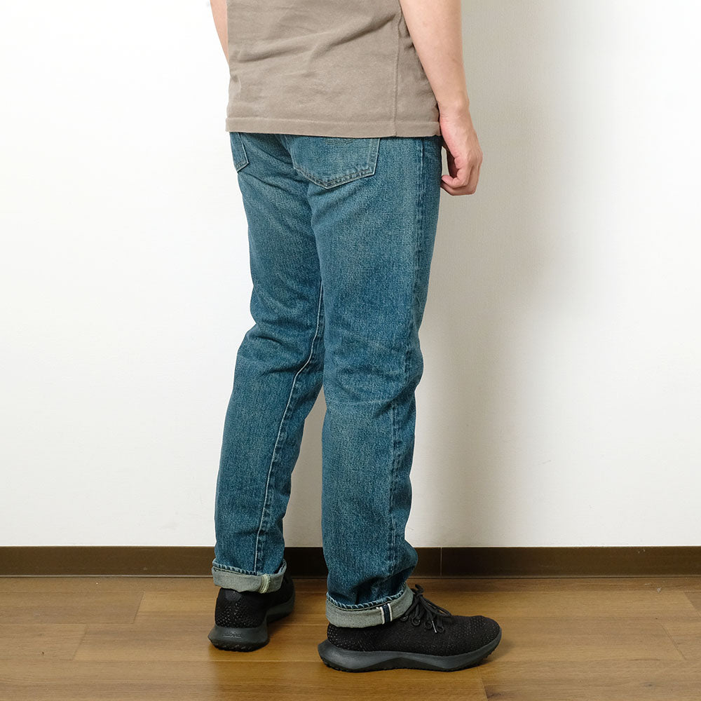 ONI DENIM - Regular Rise Neat Straight - 15oz Ishikawa-dai Denim - Used Wash - ONI-246ISH-UD