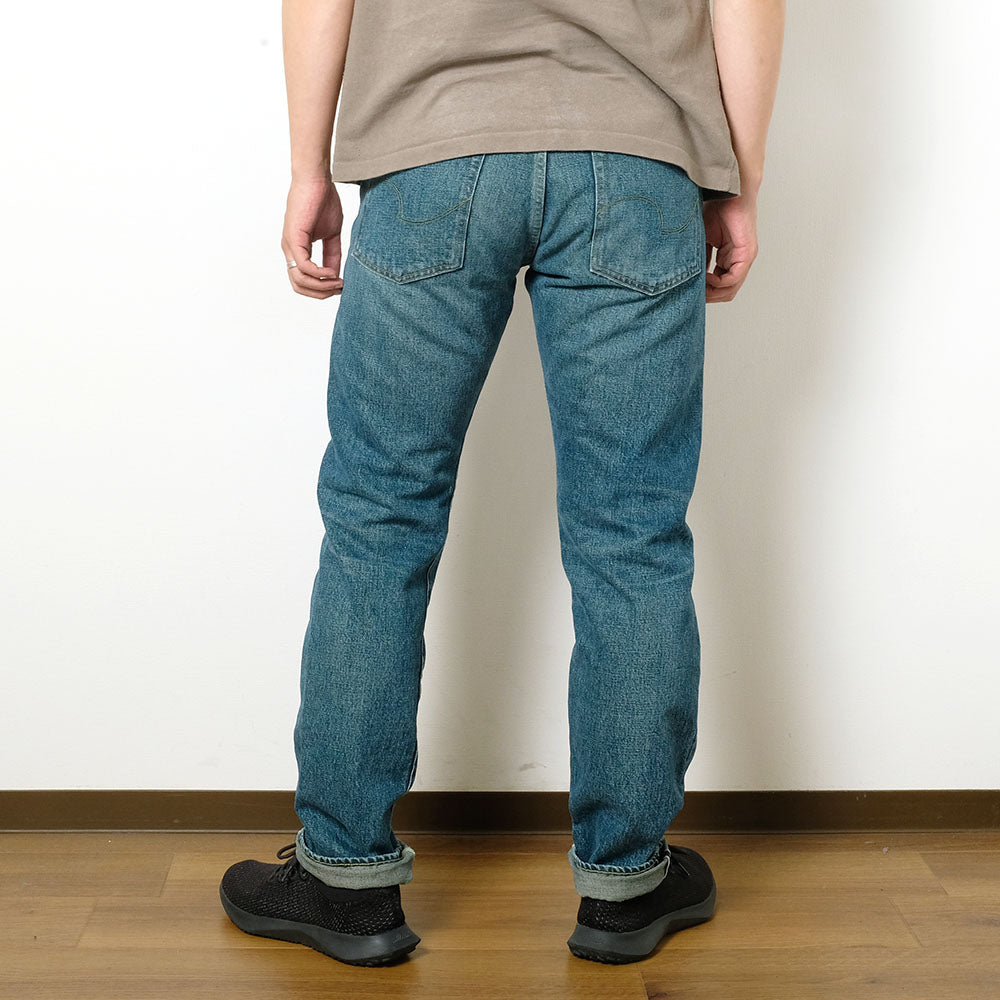 ONI DENIM - Regular Rise Neat Straight - 15oz Ishikawa-dai Denim - Used Wash - ONI-246ISH-UD