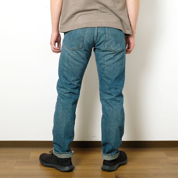 ONI DENIM - Regular Rise Neat Straight - 15oz Ishikawa-dai Denim - Used Wash - ONI-246ISH-UD