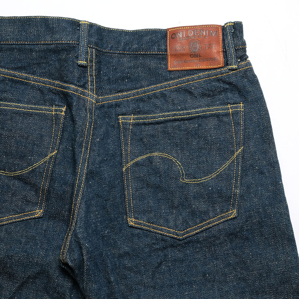 ONI DENIM - Regular Rise Neat Straight - 20oz Secret Denim - KABUKI SELVEDGE (Weft beige) - ONI-246ZRKA