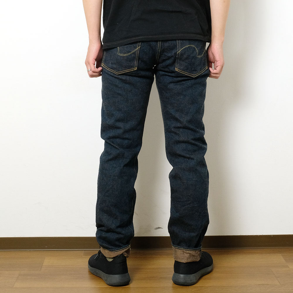 ONI DENIM - Regular Rise Neat Straight - 20oz Secret Denim - KABUKI SELVEDGE (Weft Kakishibu color) - ONI-246ZRKA-KBR