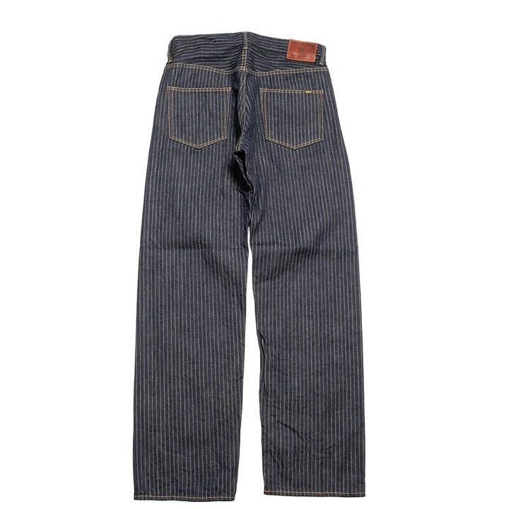 ONI DENIM - Relax Straight - Drop-Needle Stitching Jacquard Striped Denim - ONI-266HJS