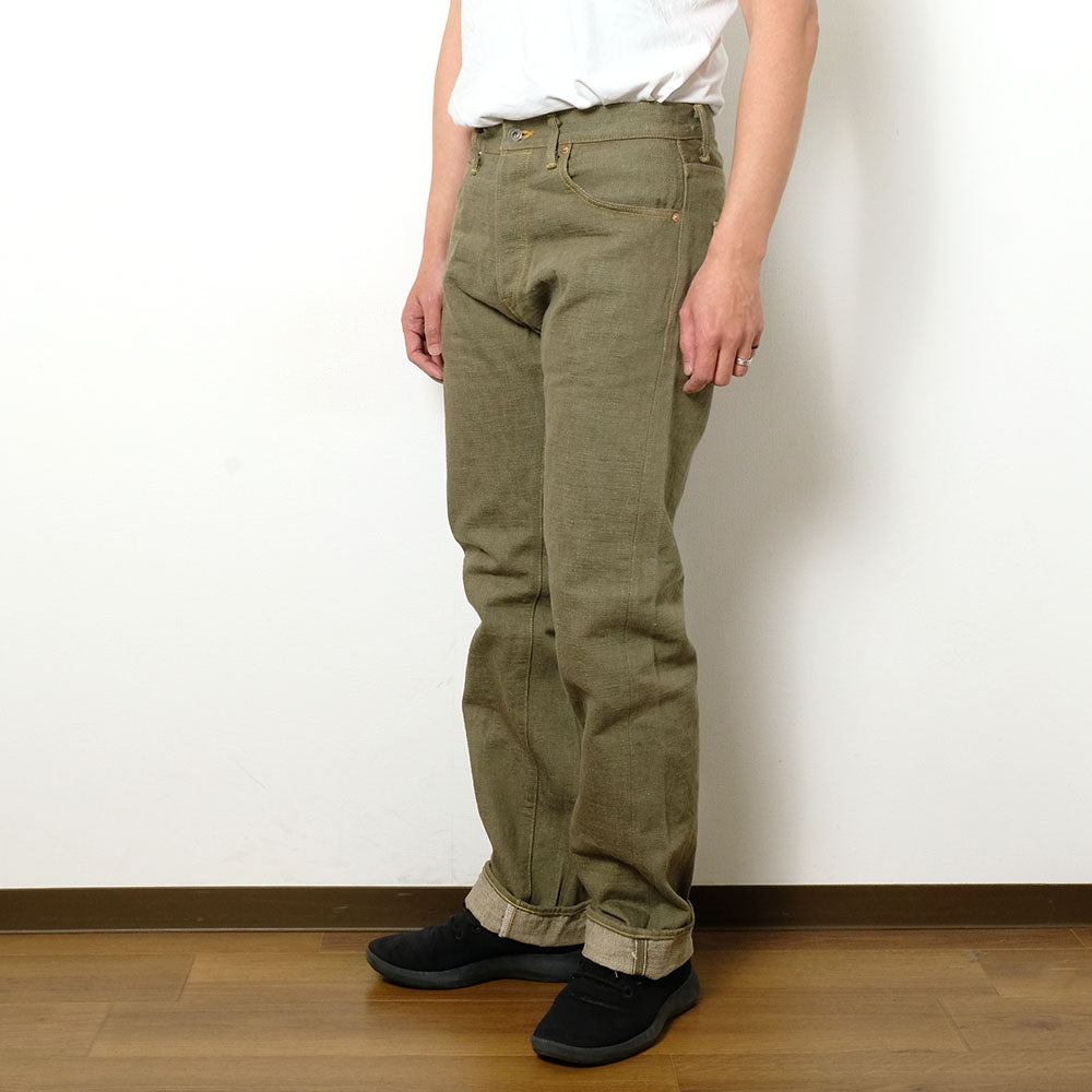 ONI DENIM - Relax Straight - 18oz Olive Denim - ONI-266OLD