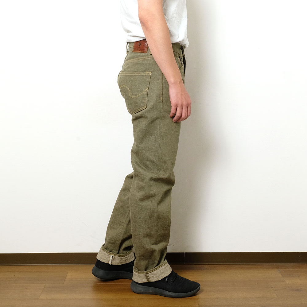 ONI DENIM - Relax Straight - 18oz Olive Denim - ONI-266OLD