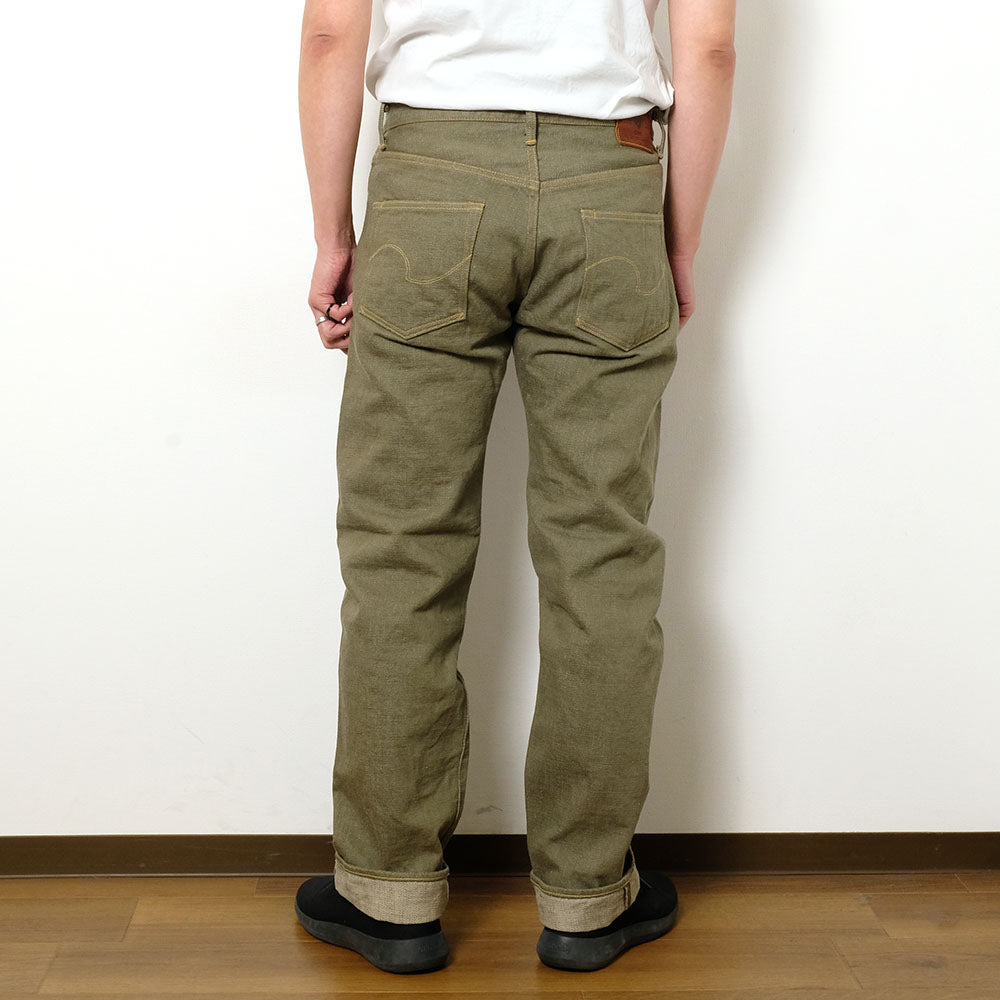 ONI DENIM - Relax Straight - 18oz Olive Denim - ONI-266OLD