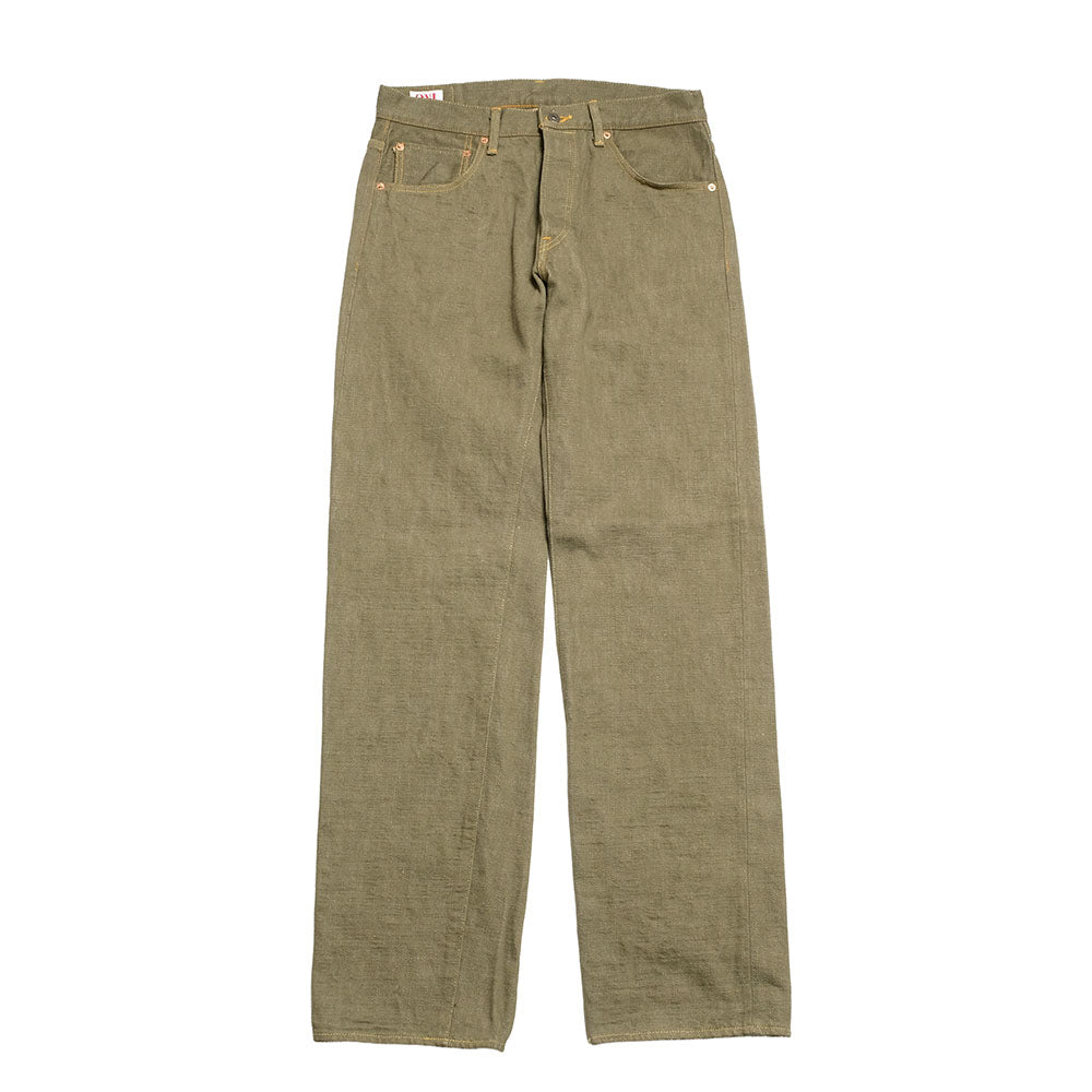 ONI DENIM - Relax Straight - 18oz Olive Denim - ONI-266OLD