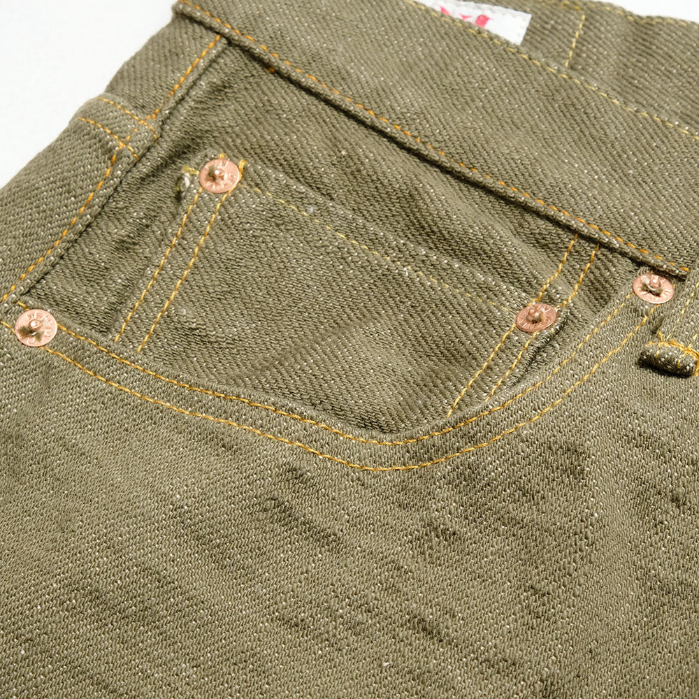 ONI DENIM - Relax Straight - 18oz Olive Denim - ONI-266OLD