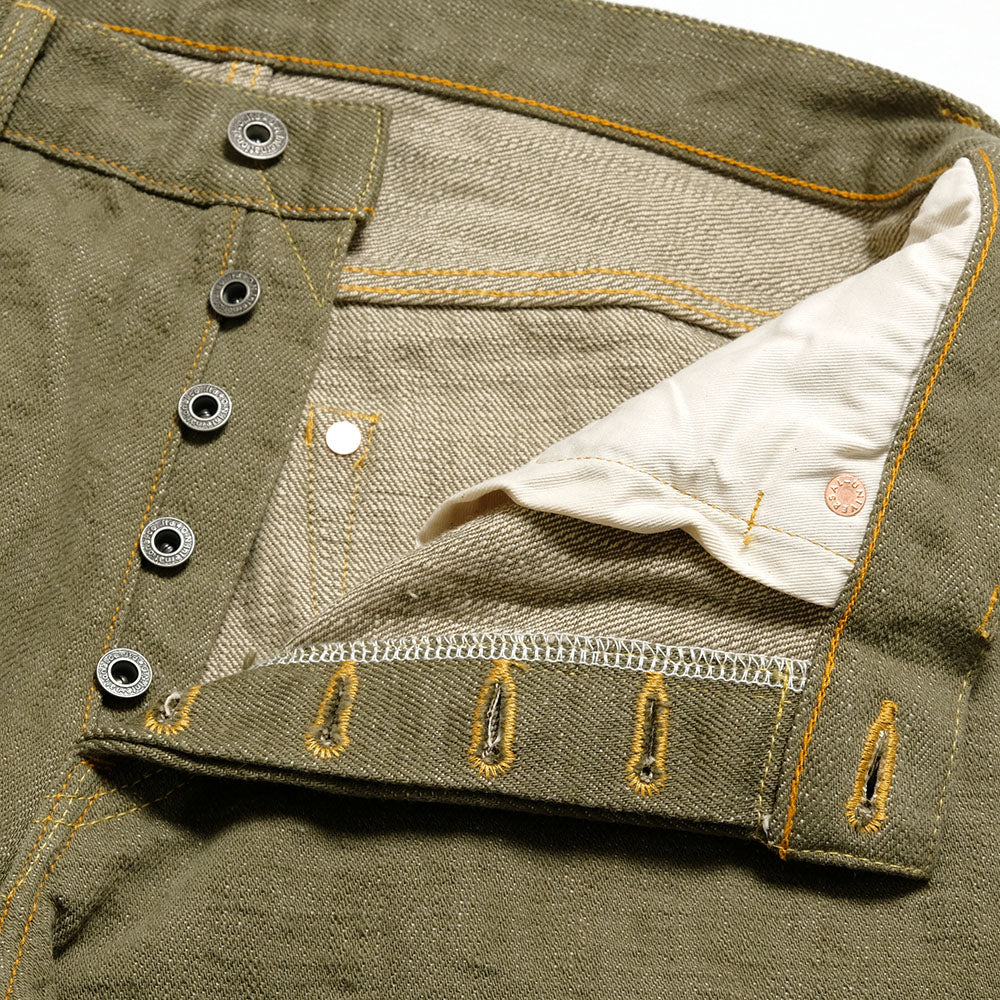 ONI DENIM - Relax Straight - 18oz Olive Denim - ONI-266OLD