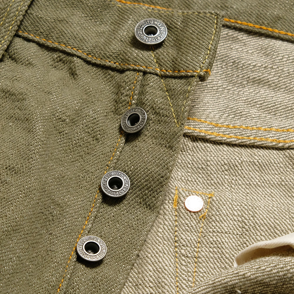ONI DENIM - Relax Straight - 18oz Olive Denim - ONI-266OLD