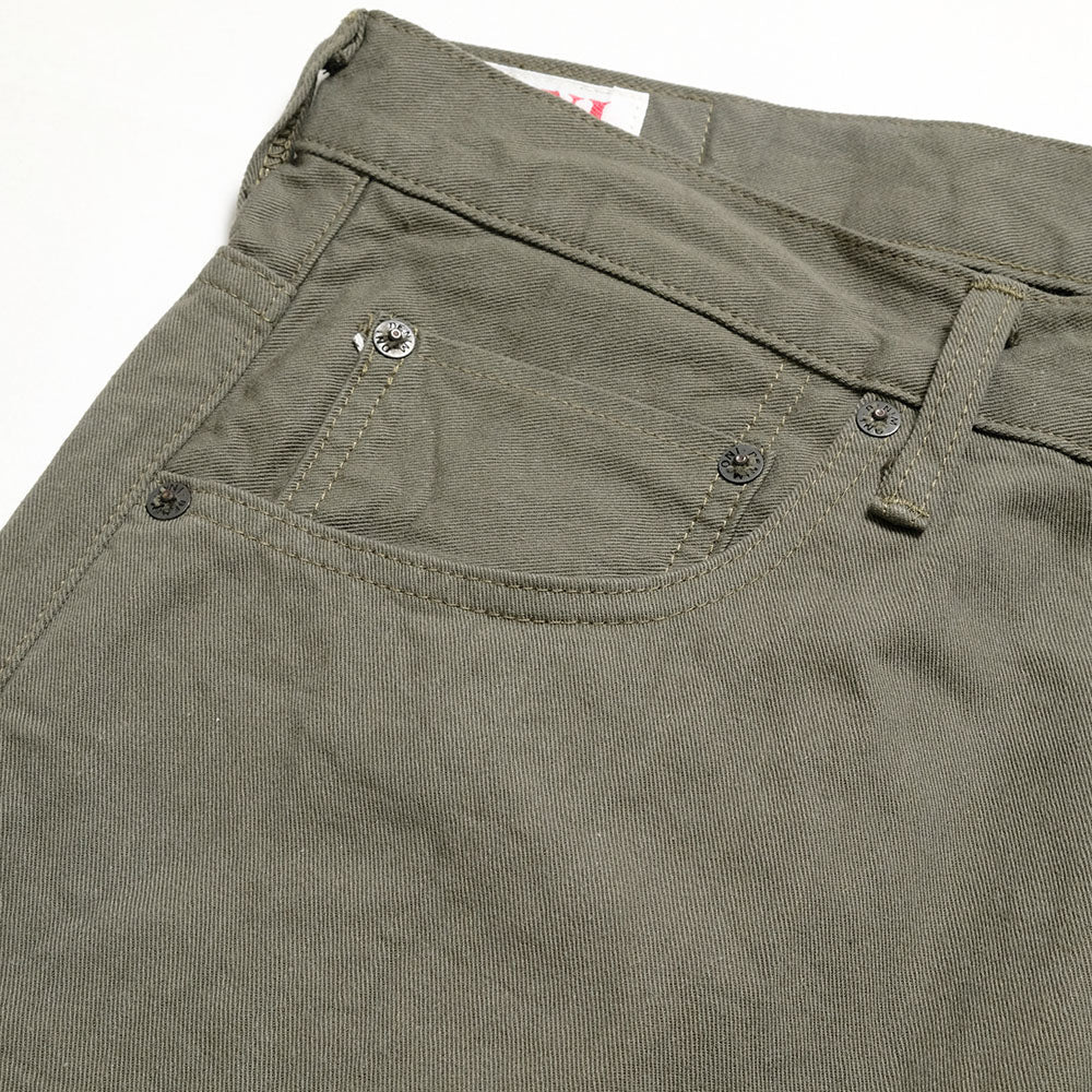 ONI DENIM - Relax Straight - Selvedge Chino Cloth - Light Olive - ONI-266SVC-GOL