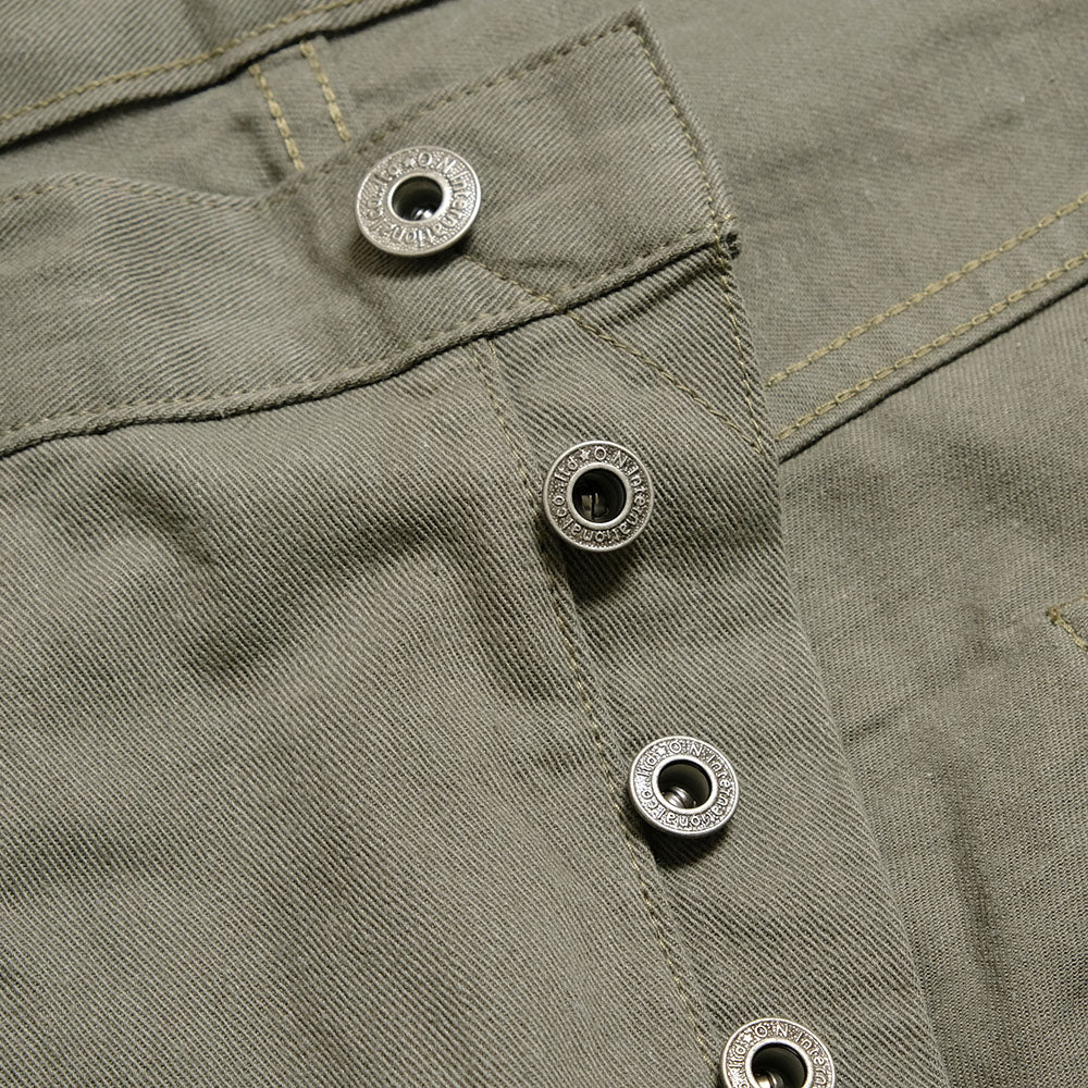 ONI DENIM - Relax Straight - Selvedge Chino Cloth - Light Olive - ONI-266SVC-GOL