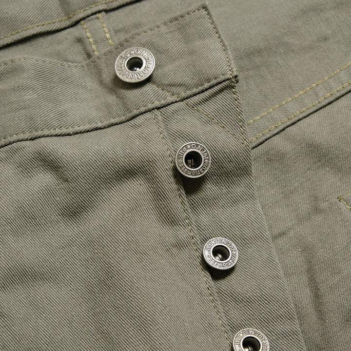 ONI DENIM - Relax Straight - Selvedge Chino Cloth - Light Olive - ONI-266SVC-GOL