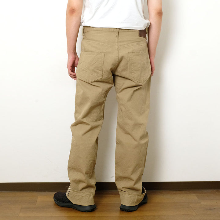 ONI DENIM - Relax Straight - Selvedge Chino Cloth - Khaki Beige -ONI-266SVC-KHB