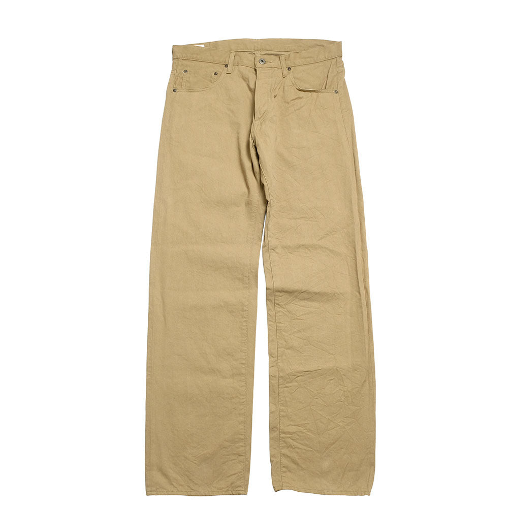 ONI DENIM - Relax Straight - Selvedge Chino Cloth - Khaki Beige -ONI-266SVC-KHB
