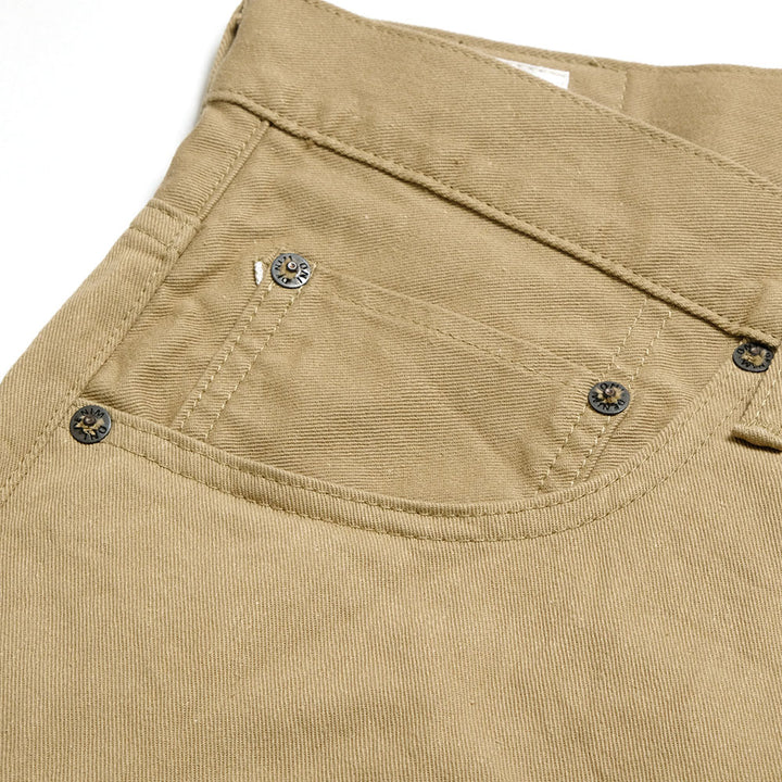 ONI DENIM - Relax Straight - Selvedge Chino Cloth - Khaki Beige -ONI-266SVC-KHB