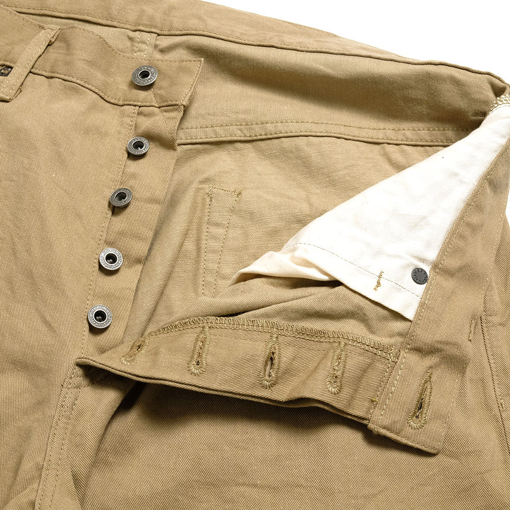 ONI DENIM - Relax Straight - Selvedge Chino - Khaki Beige -ONI-266SVC-KHB